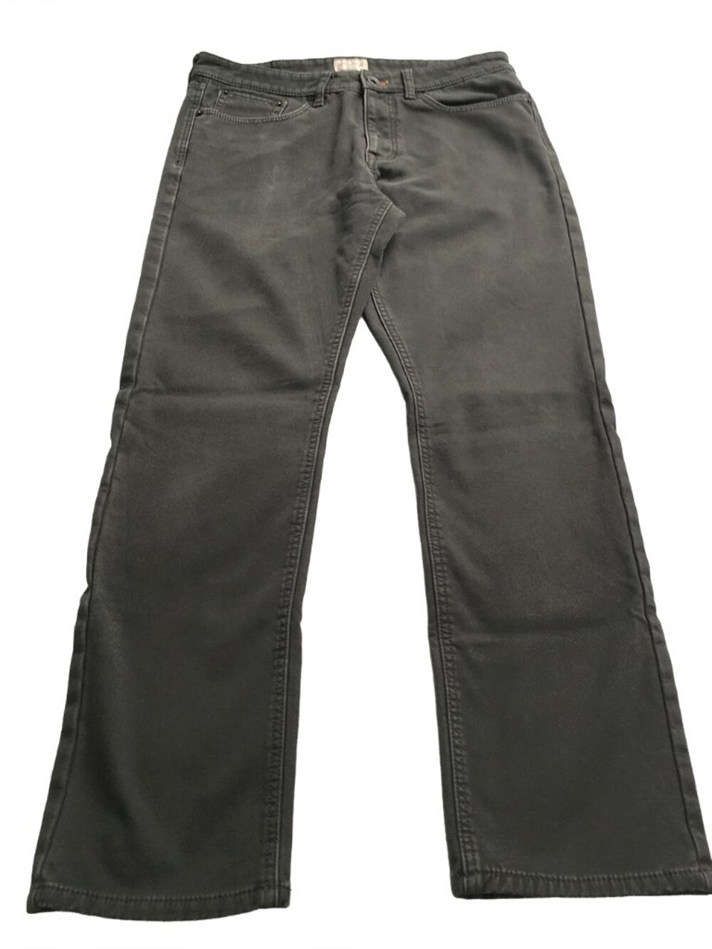 Weatherproof Vintage Men's Dark Gray Fleece Lined Utility Pants Size 32"